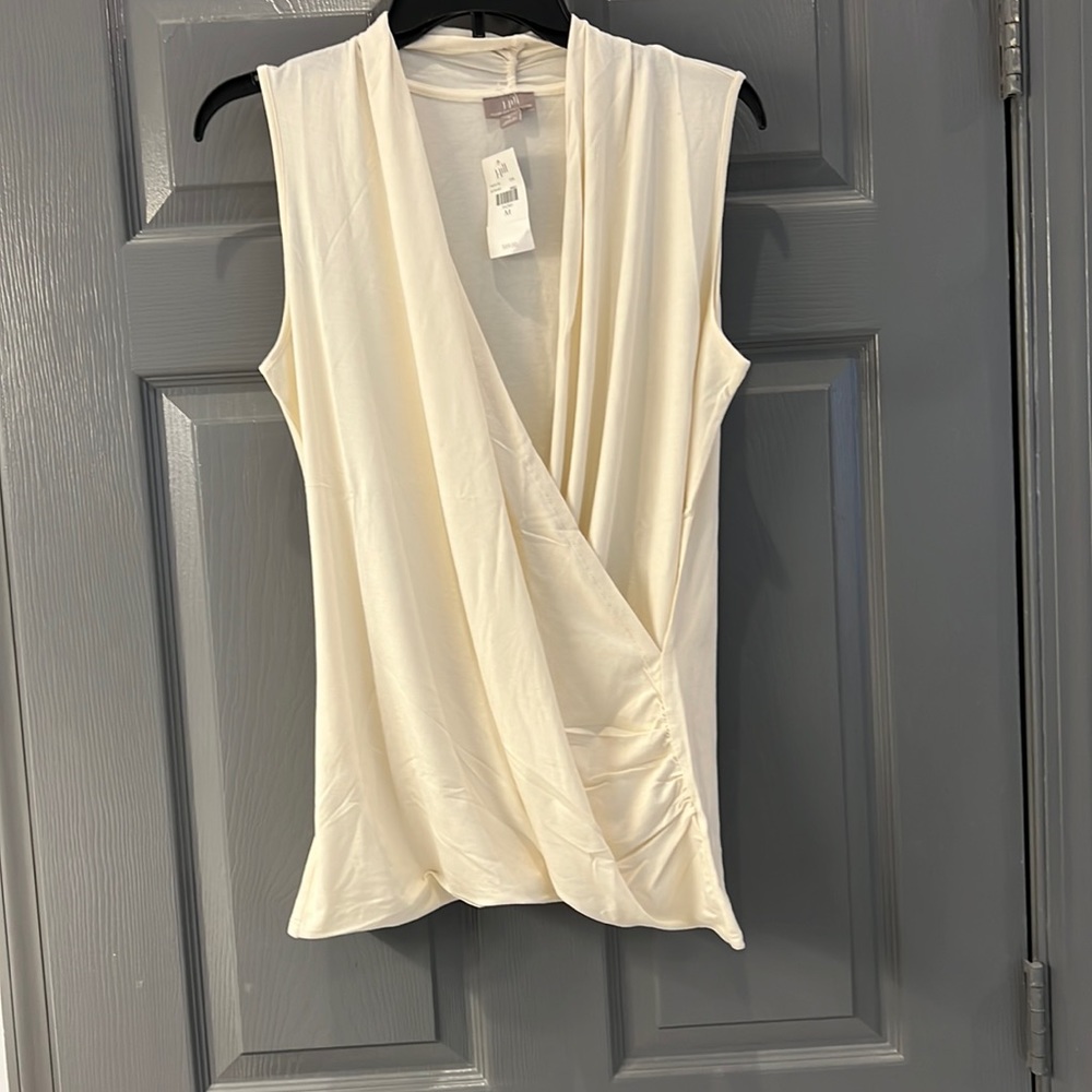 Brand new Jjill Wearever wrap shirt